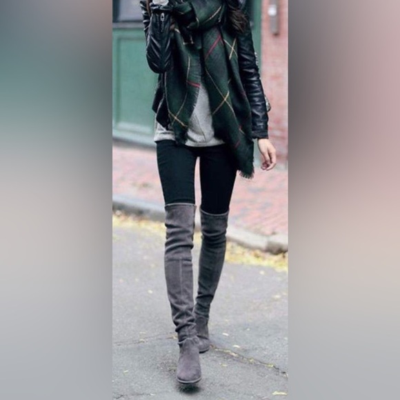 Tamaris Shoes - Suede OTK Boots